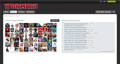 Desktop Screenshot of forums.tformers.com